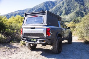 GMC Canyon Rear Bumper - DV8 Offroad - Tube - Micro Texture Black - `23-`26